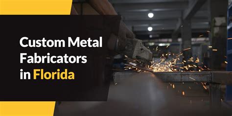 custom metal fabricators inc orlando|metal fabrication Orlando florida.